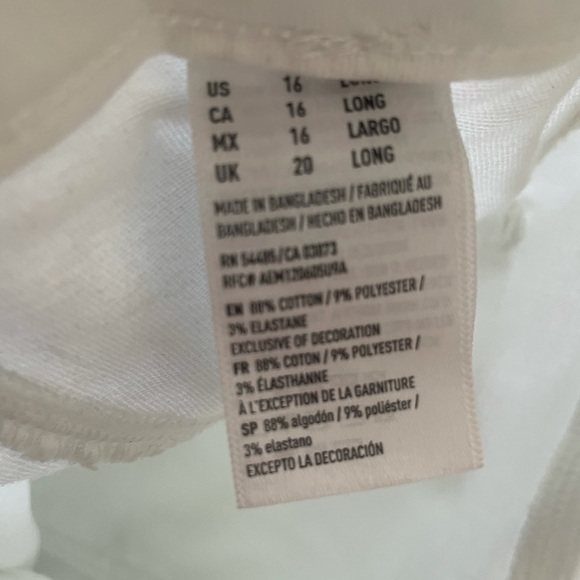 AE Ne(x)t Level High Waisted Jegging 16 Long - Picture 3 of 8